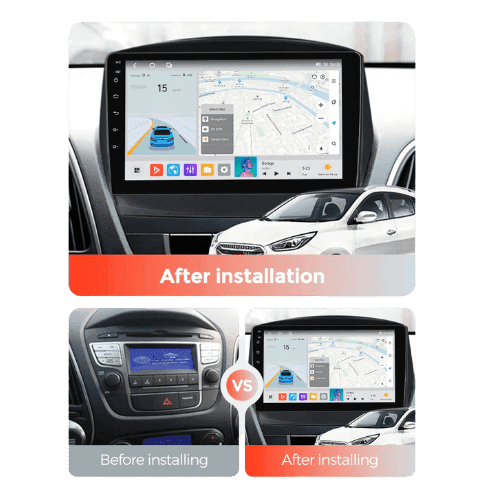 Before And After Hyundai Tucson Or IX35