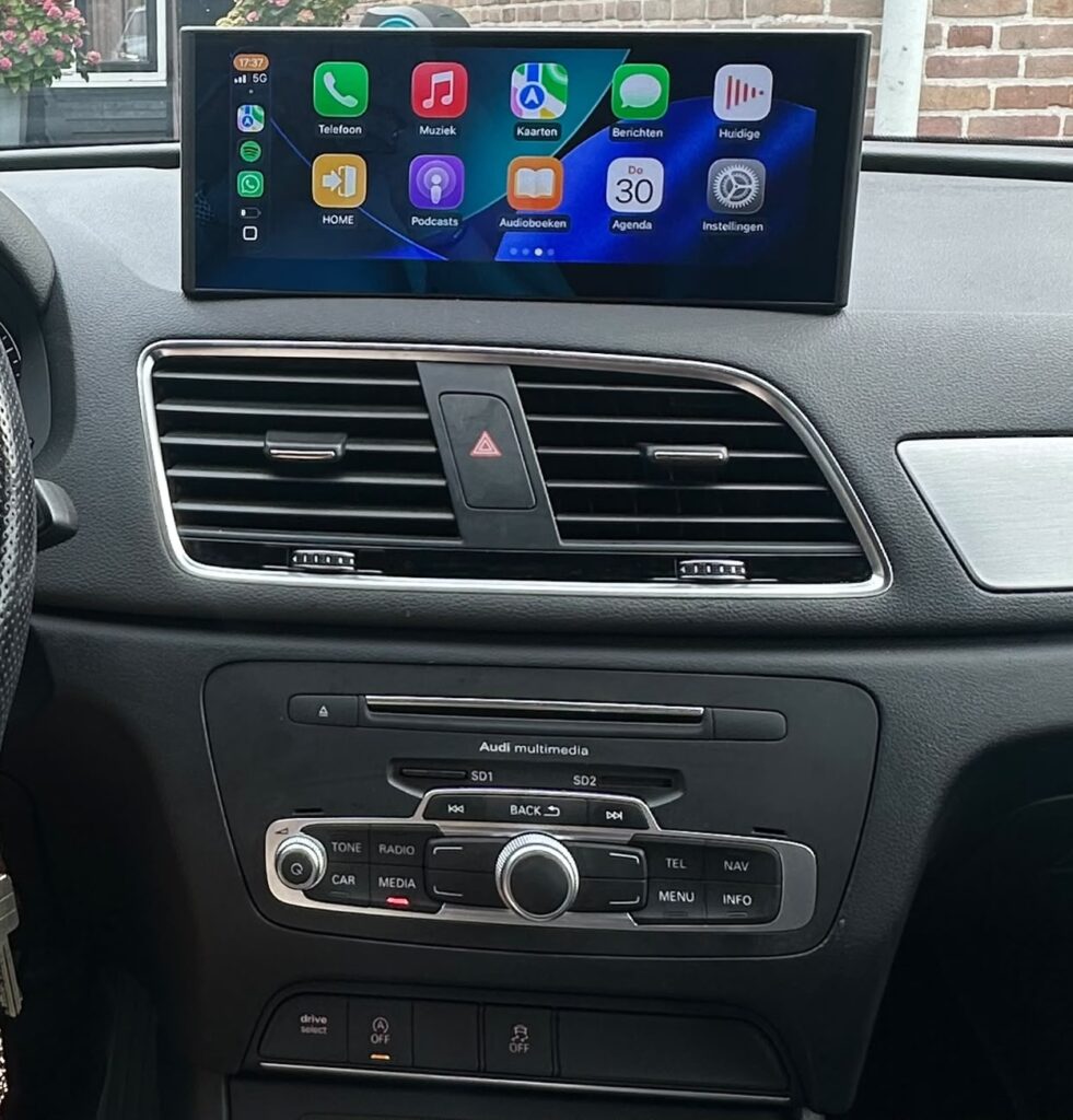 Apple CarPlay Audi Q3 met 12,3 inch touchscreen | €648 1 Apple Carplay Inbouwen Audi Q3