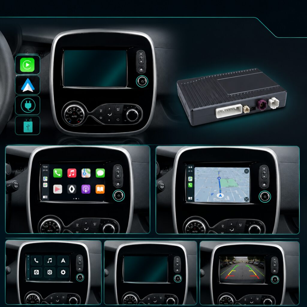Apple CarPlay inbouwen Renault Captur 3 Carplay renault op orginele scherm
