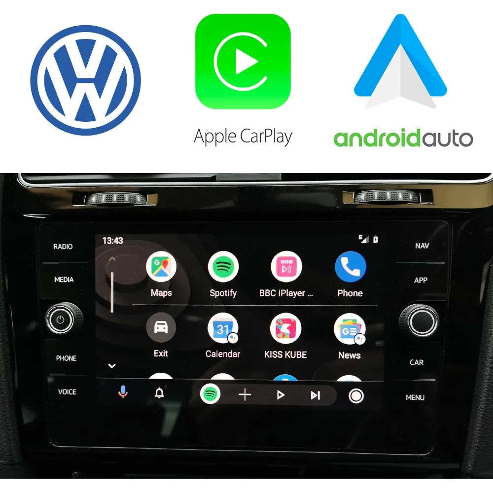 Activate CarPlay & Android Auto in Volkswagen Golf (2020-2024)