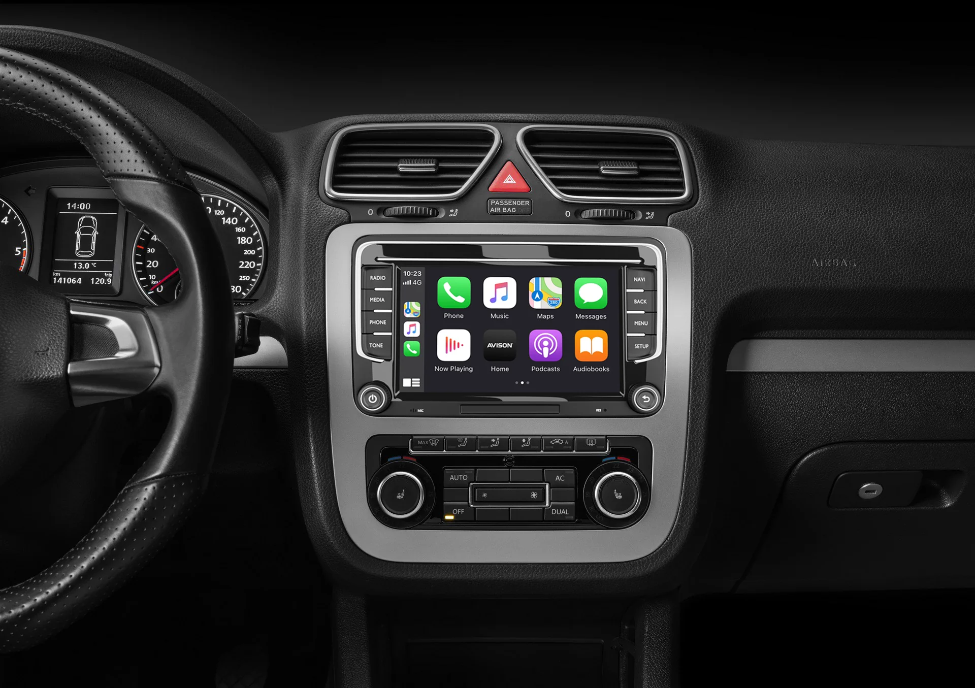 Volkswagen infotainmentsysteem voor CarPlay retrofit