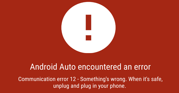 Android Auto error codes and error messages 1 Android Auto error codes and error messages