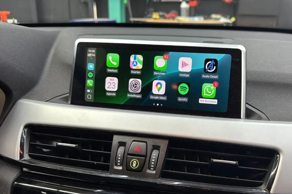 Carplay box van Audio detail geinstalleerd bij eye4audio