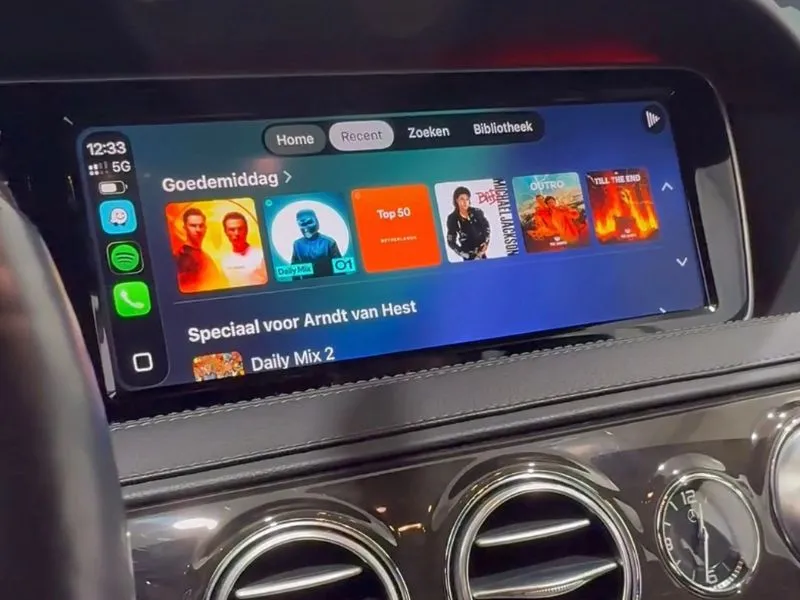 Home 5 Mercedes S klasse inbouw 1