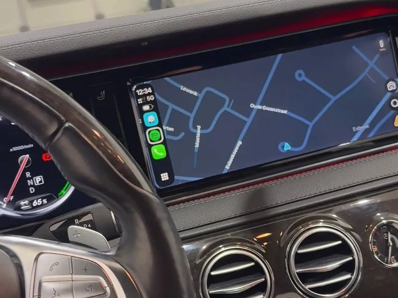 Mercedes S class installation 2