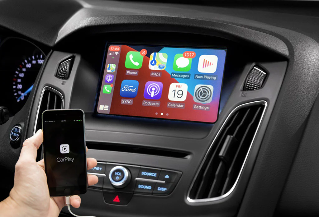Apple CarPlay inbouwen Ford Tourneo Connect 2 apple carplay ford sync 2 naar 3 upgrade