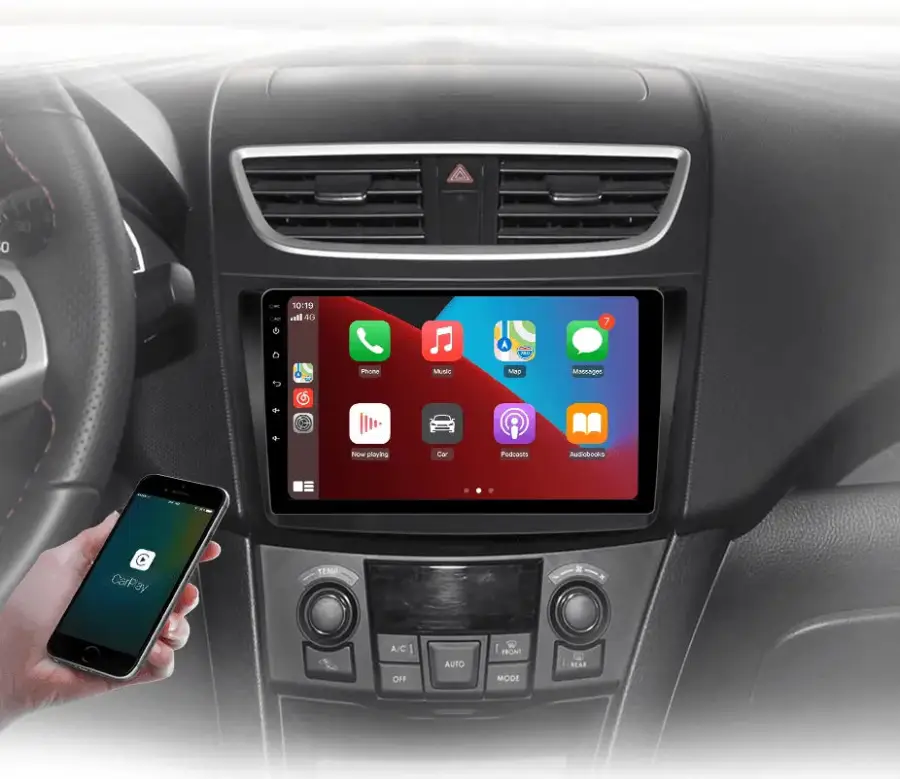 CarPlay Suzuki Swift 2011–2015 | €448 incl. 1 Carplay in een suzuki swift 2011 2015