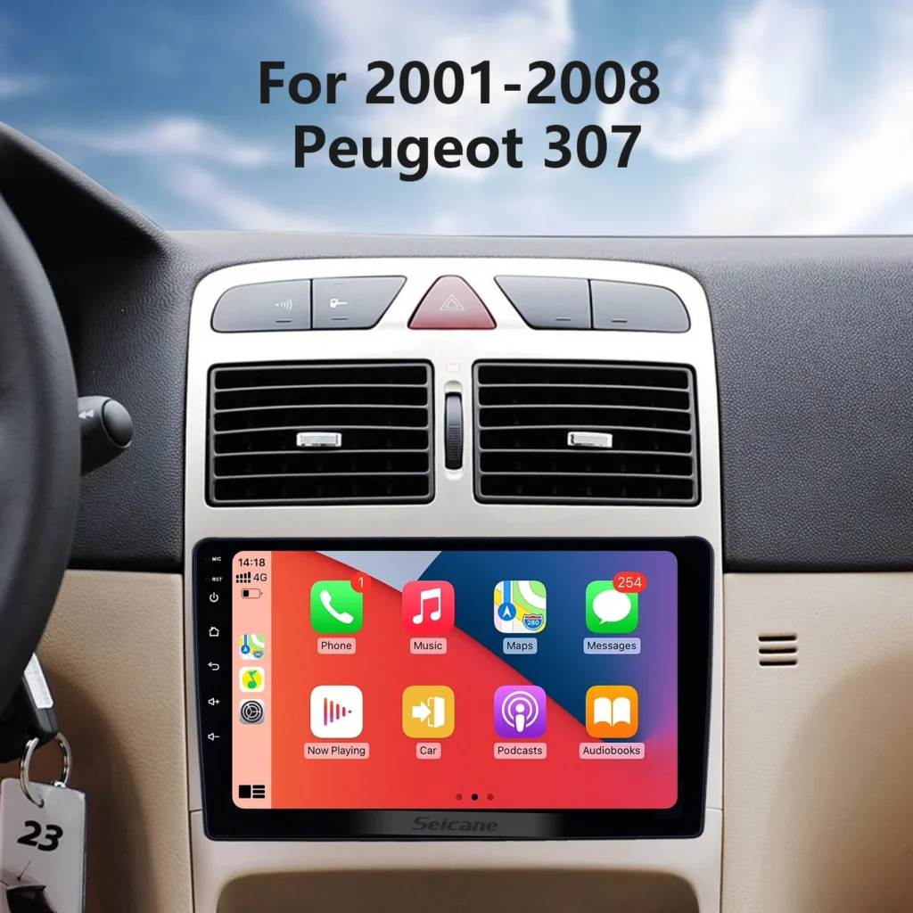 Carplay voor Peugeot 307 2001 2008
