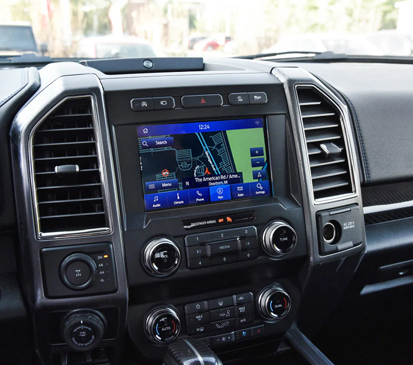 Apple CarPlay Inbouwen Ford F150, F250 & F350 1