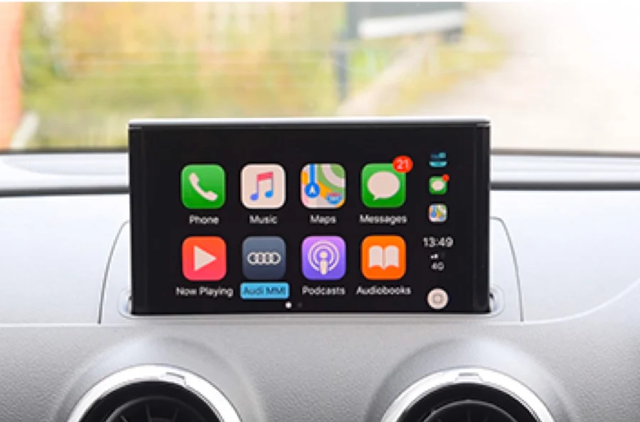 Apple CarPlay Audi Q3 met 12,3 inch touchscreen | €648 2 Audi A3